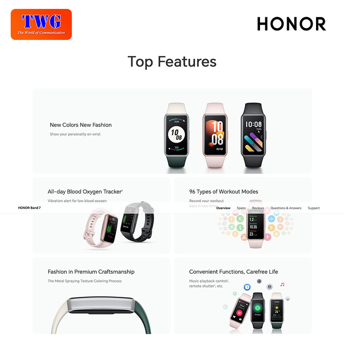 HONOR Band 7