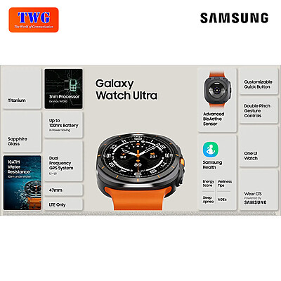 Samsung Galaxy Watch Ultra (LTE, 47mm)